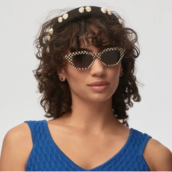 Lele Sadoughi Accessories - 🐚 Lele Sadoughi Shellona Alice Jet Black Seashell Headband